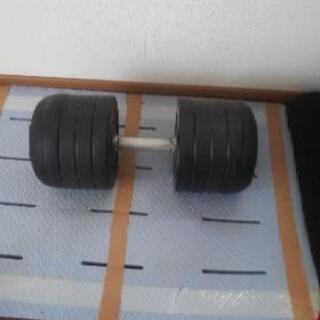 レア物美品ダンベル50キロの画像