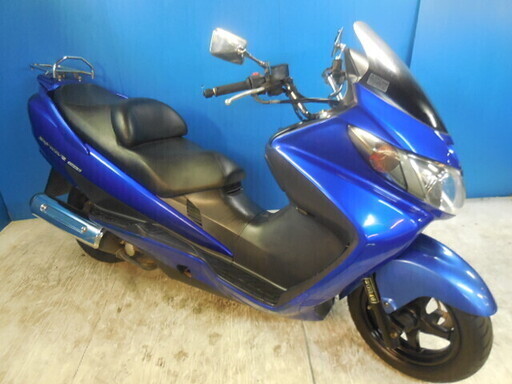SUZUKI スカイウェイブ250S 青 スプリングキャンペーン 諸経費無し 消費者還元店 点検済み 当日渡し可 自賠責加入で乗れる 横浜 都筑 宮前