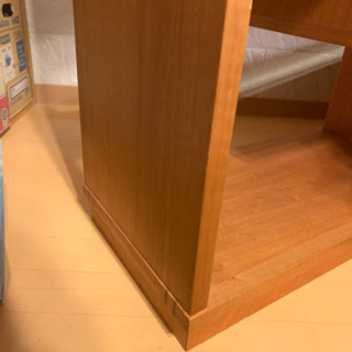 引き取りに来て下さい。 無垢？ウォールナット 収納
