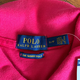 交渉中【未着用】ラルフローレン　ピンクのポロシャツの画像
