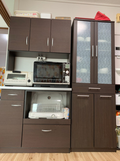 食器棚 2点セット