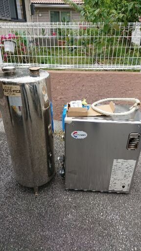 2018年製 長府工産 直圧式ボイラー