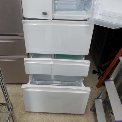 冷蔵庫 605L 2014年製 GR-H610FV TOSHIBA 白 ホワイト ペイペイ対応 札幌市西区西野