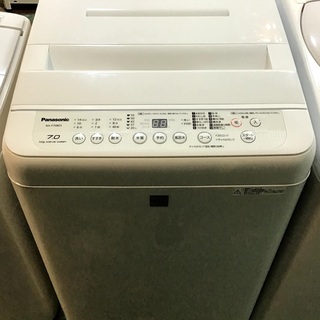 【送料無料・設置無料サービス有り】洗濯機 2017年 Panasonic NA-F70BE5 中古