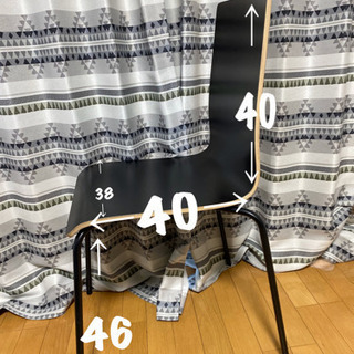 IKEA 椅子　2脚の画像