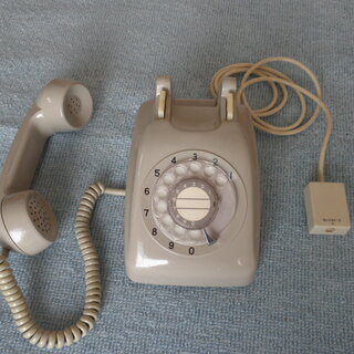 ダイヤル式電話機 （黒電話／カラー電話）の画像