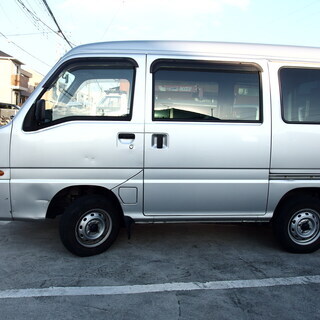 訳アリで激安【埼玉県草加市】サンバーバン H20年 車検(令和4年2月)タイベル交換済み MT車 純正キーレス トランスポーター youtube動画有　コミコミ価格（リサイクル料金含む）の画像