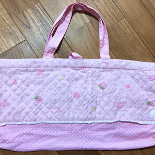 美品　新学期準備　ピアニカ袋　うさももシリーズの画像