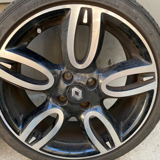 ルノー　17インチホイールタイヤ４本セットの画像
