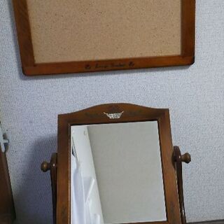 ドレッサー&コルクボードセット