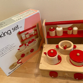木製cooking set 美品　