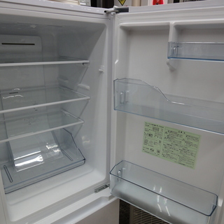 地域限定送料無料　超美品日立2019　2ドア冷蔵庫　154L  RL-154JA 中古 日立 154L 2ドア冷蔵庫 RL-154JA 2019年製 自動霜取り