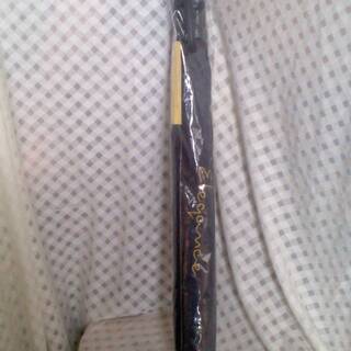 新品未開封　折り畳み傘　ジャンプ傘　タグ付き　文字　ゴールド　シルバー　黒　Elegance　金　銀　ブラック　2個セットの画像