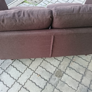 （2020.6.15お買い上げありがとうございました）ニトリ　2人掛けソファー　高く買取るゾウの画像