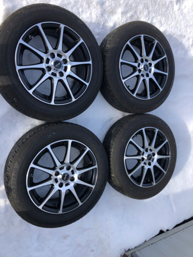 値下げしました！美品　夏タイヤ　アルミホイール4本セット