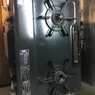 ガスコンロ　二口の画像