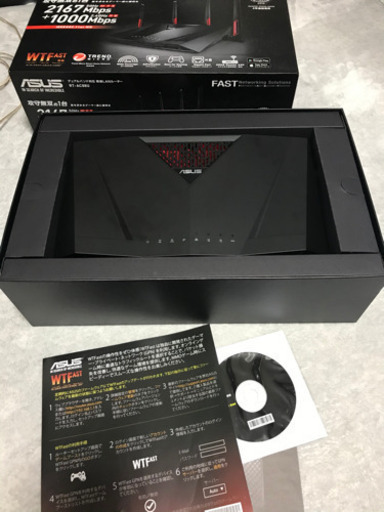 ASUS RT-AC88U デュアルバンド　ゲーミングWi-Fi無線ルーター