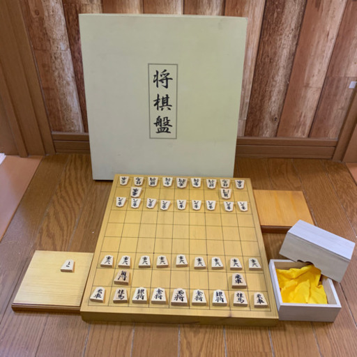 将棋盤　駒　駒台　セット