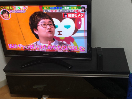 TOSHIBA  REGZA  テレビ台  付き、値下げ交渉あり