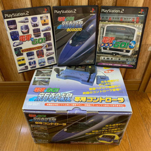 ★希少★電車でGO コントローラ&ソフト３本