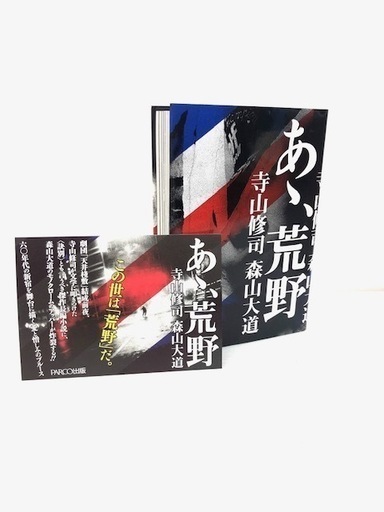 ☆新品☆ あゝ荒野　寺山修司　森山大道　特装版　限定50部　古書