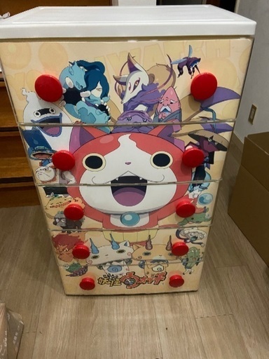 妖怪ウォッチ　プラスティック収納タンス