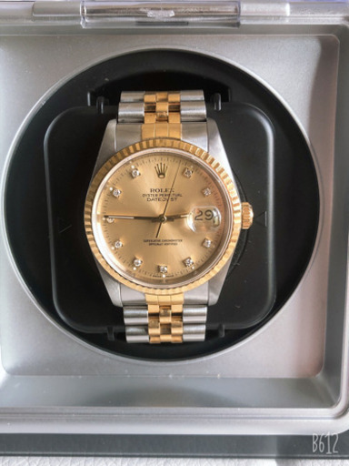 値下げ交渉OK!ロレックス　デイトジャスト10pダイヤ
