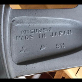 [三菱 新型デリカ オールブラックス] 純正アルミホイール 4本セット 【美品！！】【新車外し】の画像