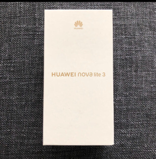 ○ファーウェイnova lite3 ○SIMフリー 端末○ブラック○新品・未開封(1)☆