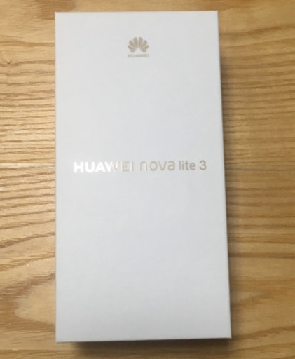 ★HUAWEI nova lite3 ★SIMフリー 端末★ミッドナイトブラック★未使用・未開封★値下げ❗️
