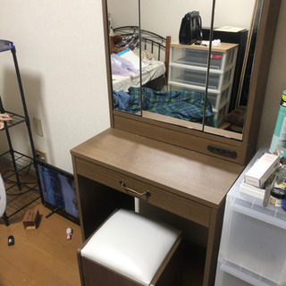 ドレッサー スツール付き 無料