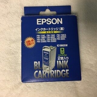 新品未開封　EPSON純正製品　IC1BK05W