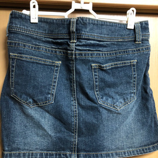【COLZA】デニム ミニスカートの画像