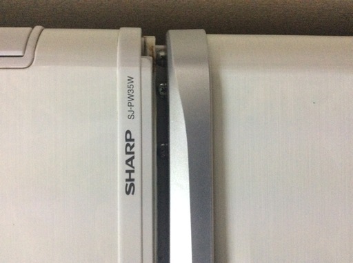 シャープ3ドア 冷蔵庫 sj-pw35W
