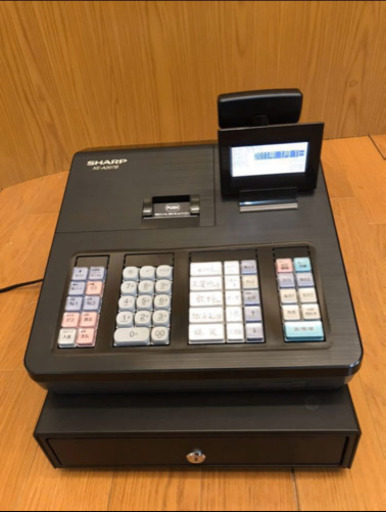 ◎動作品◎ SHARP 電子レジスター XE-A207B 鍵付き シャープ レジ 中古 （A410）AKARI