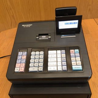 ◎動作品◎ SHARP 電子レジスター XE-A207B 鍵付き シャープ レジ 中古 （A410）AKARI 