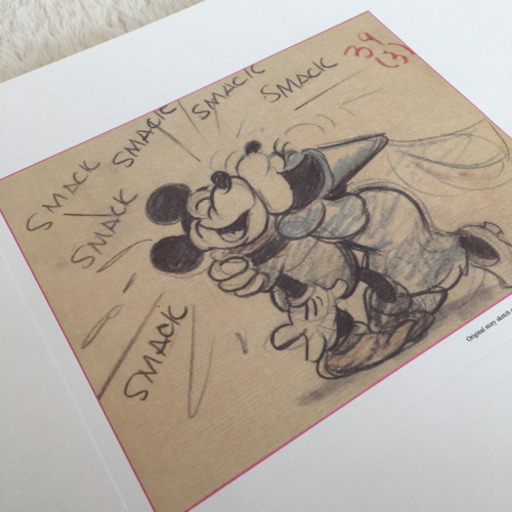 超☆レア ! ディズニー ミッキーミニー 絵画 