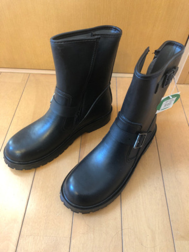 未使用　エンジニアブーツ　レインブーツ