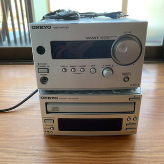 オンキヨー  CDプレーヤ一、アンプ
