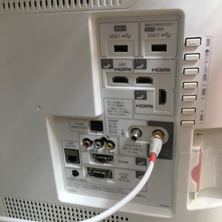 美品 2017年製 SHARP シャープ 40型液晶テレビ AQUOS LC-40W35 Wチューナー