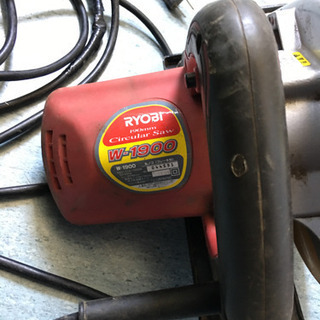 RYOBI電動ノコw-1900動作品