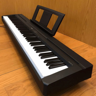 動作品 YAMAHA DIGITAL PIANO2015年製 P-45Bキーボード 電子ピアノ ヤマハ 楽器 PA-150B ペダル付き 岡山発（A438）AKARIの画像