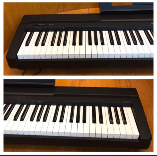 動作品 YAMAHA DIGITAL PIANO2015年製 P-45Bキーボード 電子ピアノ ヤマハ 楽器 PA-150B ペダル付
