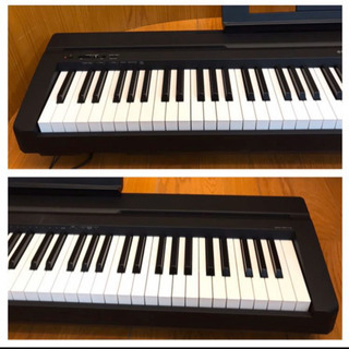 動作品 YAMAHA DIGITAL PIANO2015年製 P-45Bキーボード 電子ピアノ ヤマハ 楽器 PA-150B ペダル付き 岡山発（A438）AKARIの画像