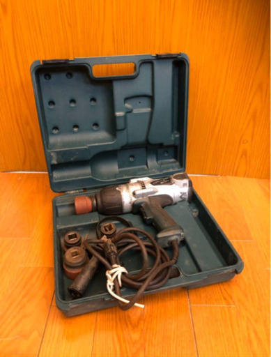 動作品 日立 HITACHI インパクトレンチ WR22SA 100V 正逆転両用 ソケット４個付き AKARI (a317)