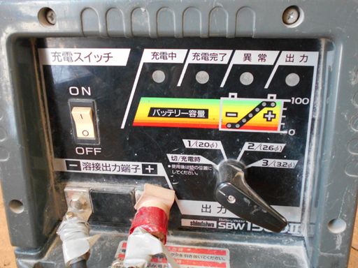 ♪新ダイワ 溶接機 SBW150DⅡ 現状品 札幌 引取限定♪①