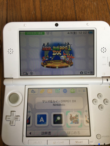 任天堂3dsll 動作品、ゲーム付き