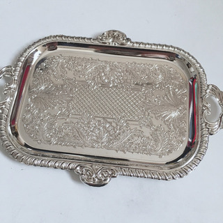 銀食器 ケーキセットの画像