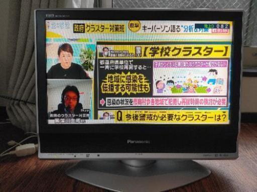 Panasonic テレビ TH-20LX70 2007年製
