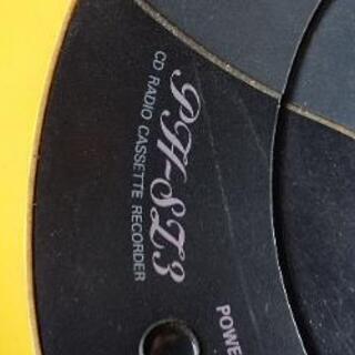 サンヨーCD.ラジオカセット　一部ジャンク品の画像